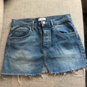 Denim skirt